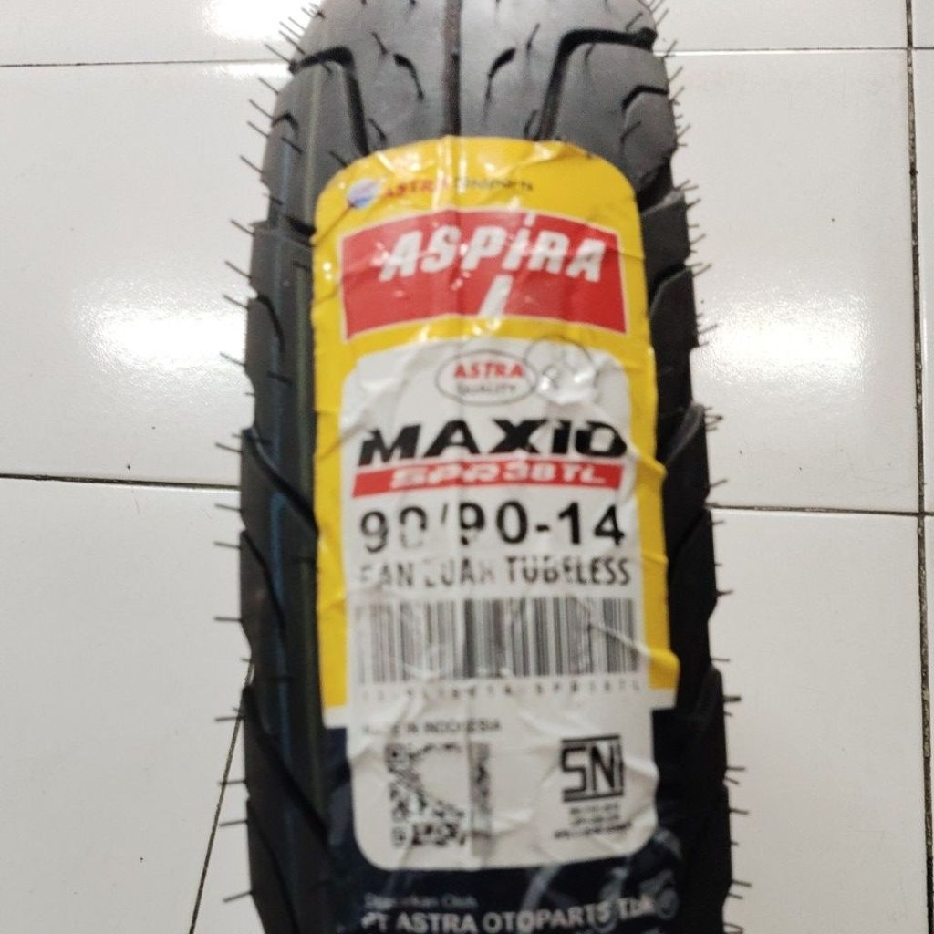 Aspira maxio SPR 38 90/90-14 tubeles