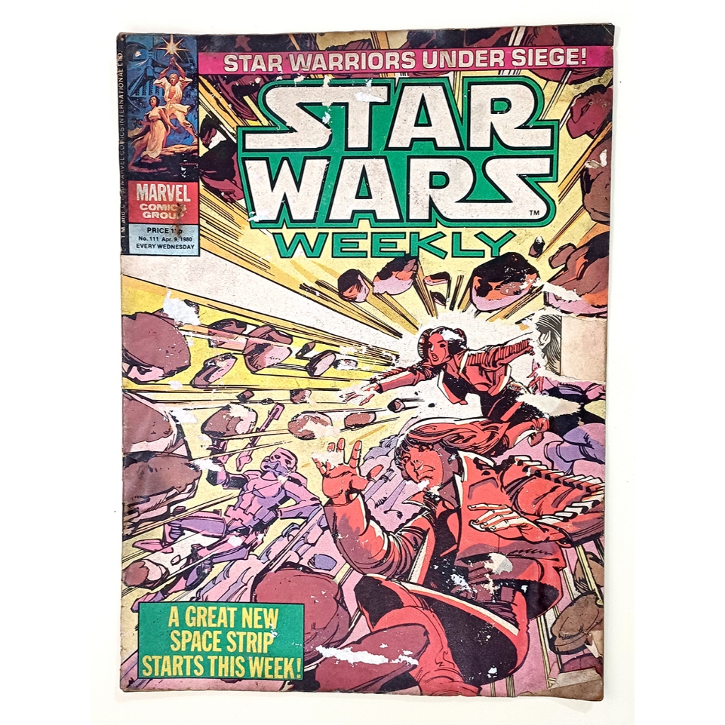 Star Wars Weekly No. 111, Star Wars Weekly Series, Marvel Comics Group, 1980, Written by Chris Clare