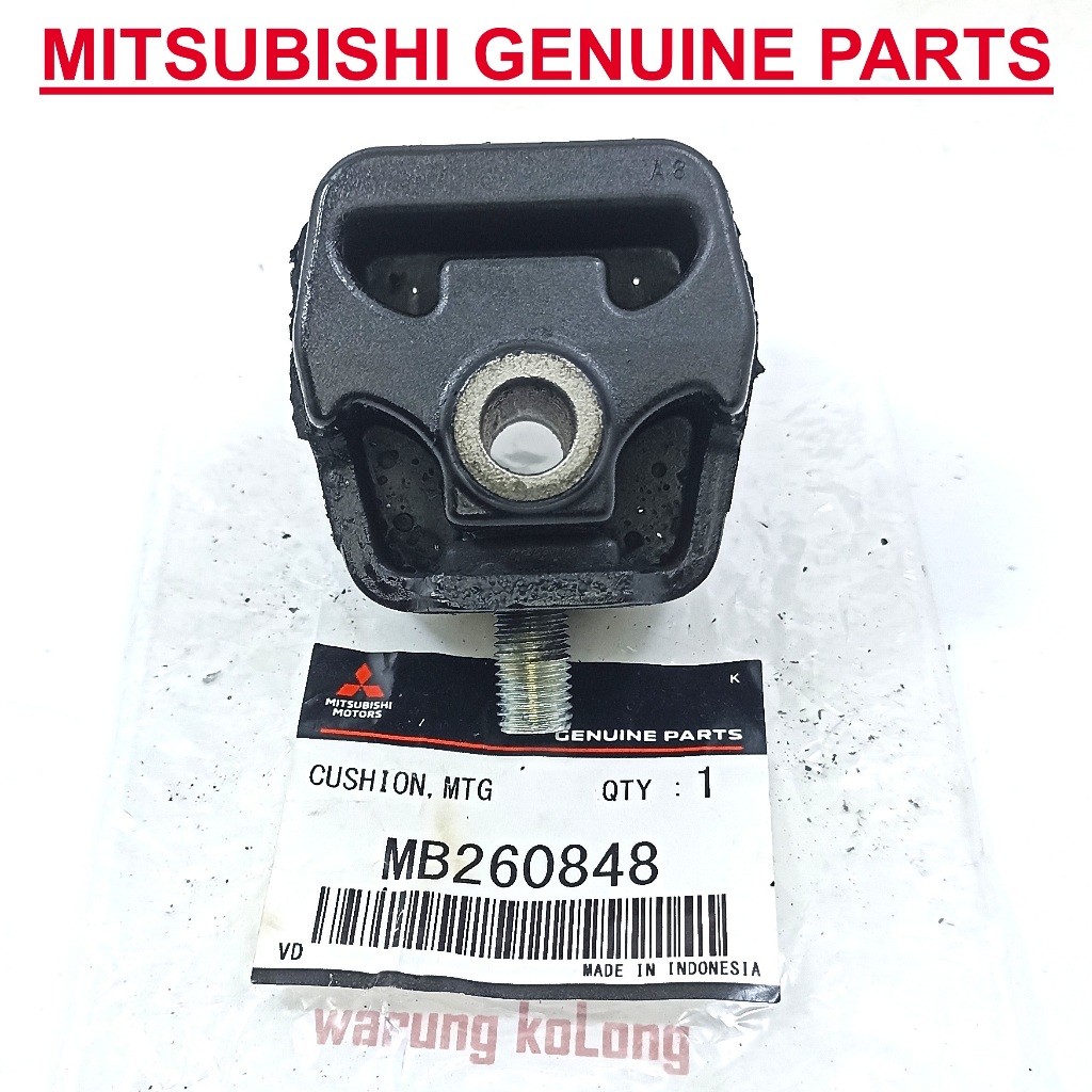 Dudukan Transmisi L300 Diesel Suku Cadang Asli MITSUBISHI Genuine Parts karet pondasi mounting persn