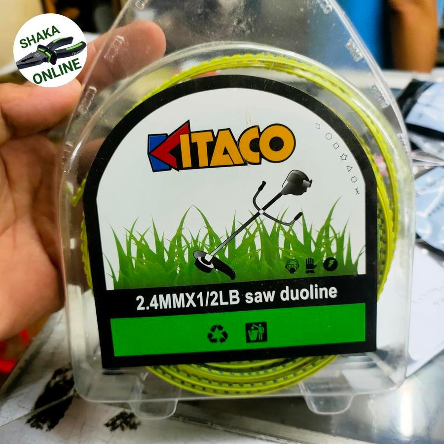 Senar Potong Rumput Super Tajam - Pisau Senar Potong Rumput Bergerigi Tajam TERMURAH 42 M