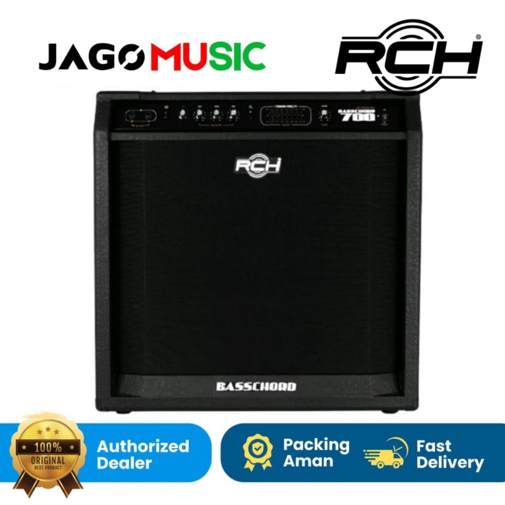 Amplifier RCH Basschord 700 Guitar Ampli RCH Basschord 700 Amplifier Bass