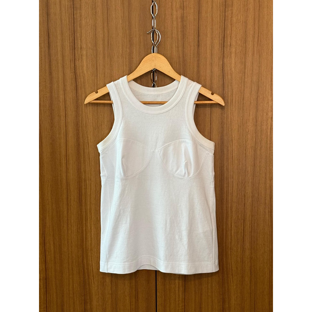 Private Eyes - Sacai White Bra And Top