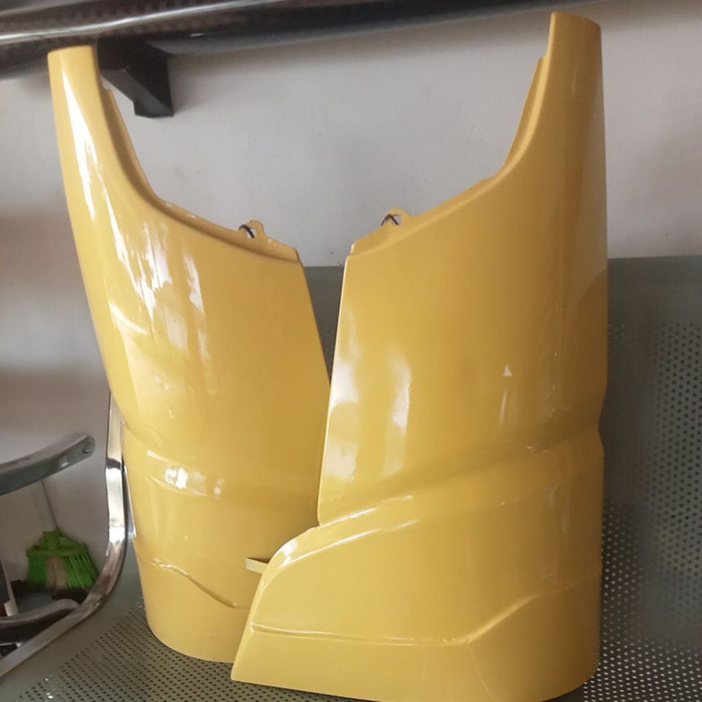 pipi canter model Jambi bahan plat besi