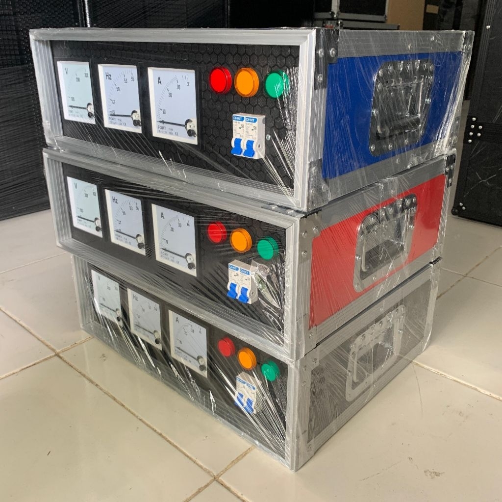 Panel Genset 2U 1Phase/Panel Listrik 1 Phase/Panel Soundsystem