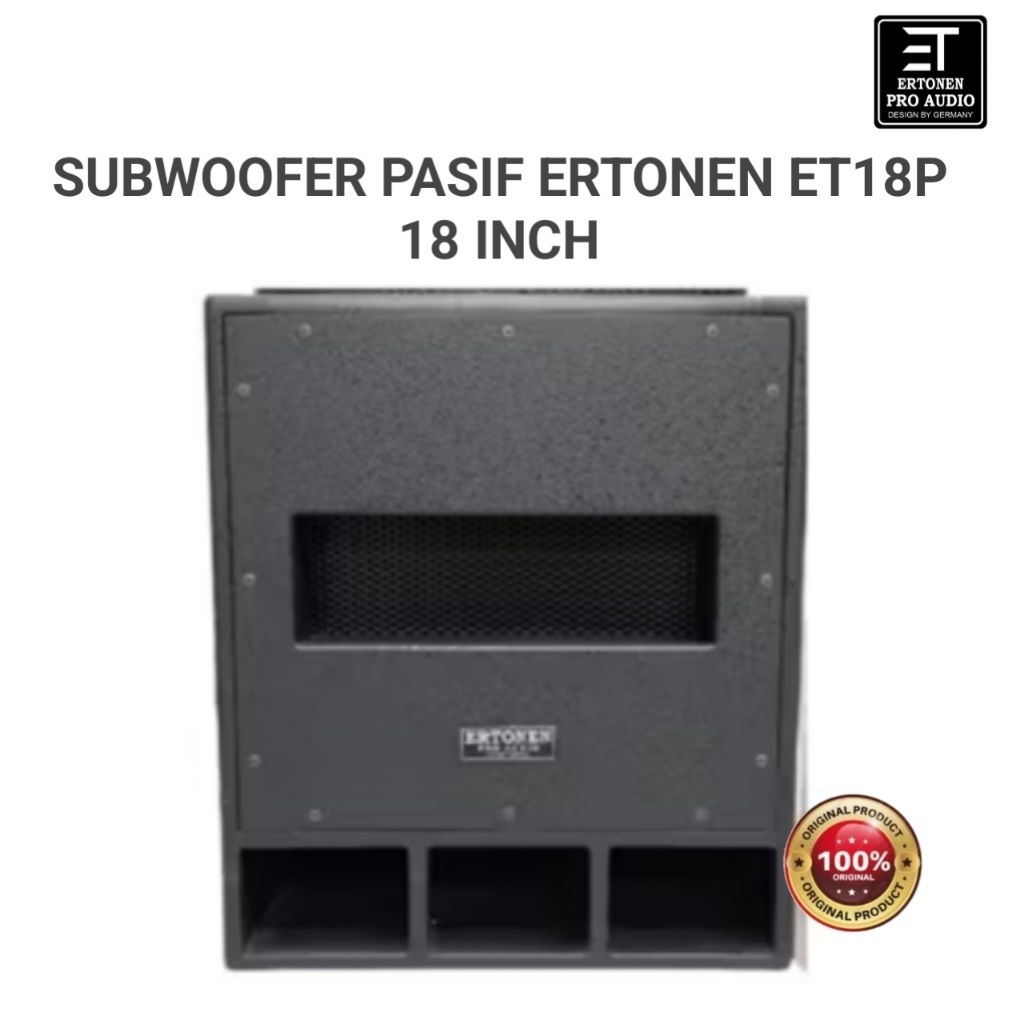 Subwoofer Pasif Ertonen ET18P 18 Inch // Passive Subwoofer Ertonen 18 Inch ET18P