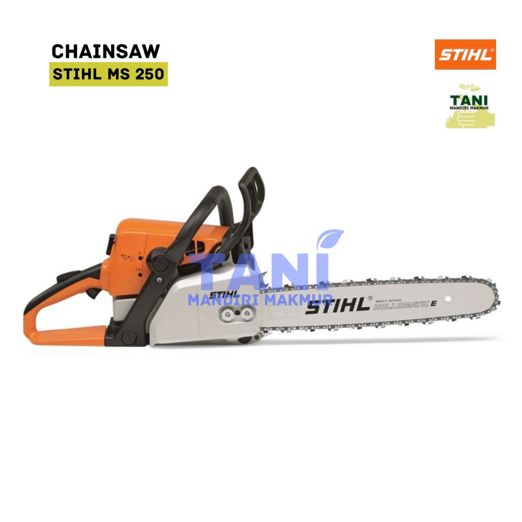 MS250 STIHL CHAINSAW BAR 20” MS 250 STIHL BAR 20 INCH MESIN GERGAJI POTONG SENSO