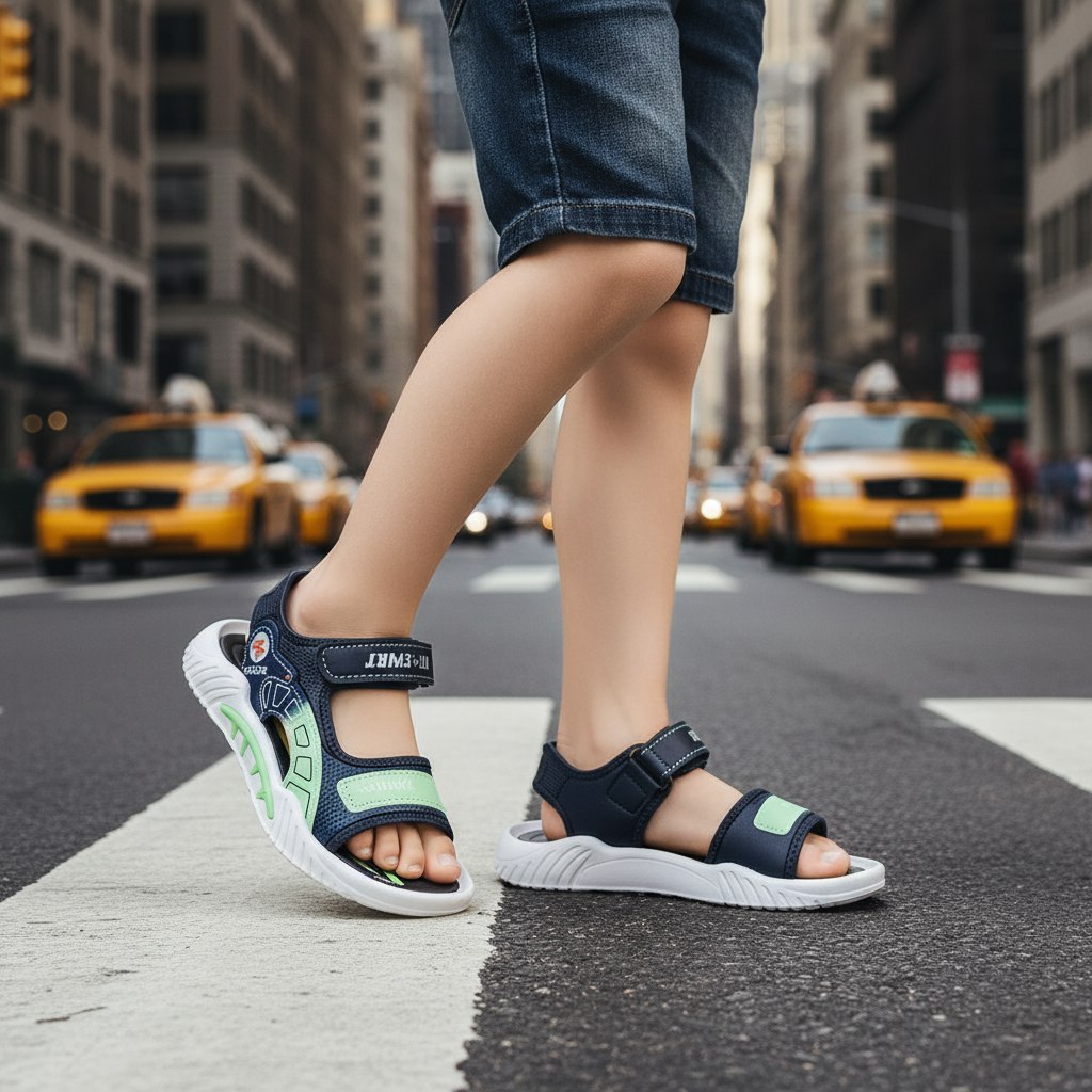 littlekiddoss SHB412 Sepatu Sendal Gunung Anak Laki-Laki Import size 26-35 Sandal Gunung Anak Cowok 