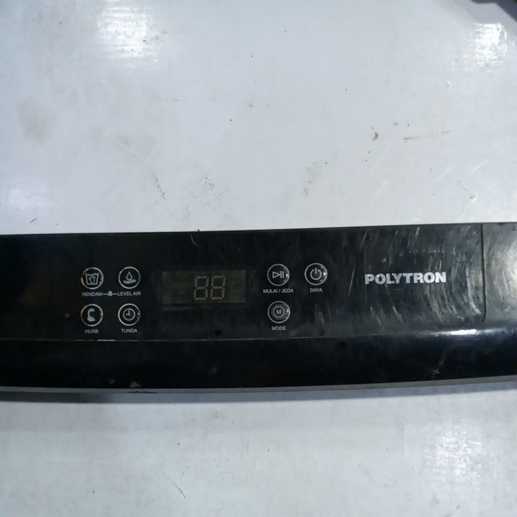 moduldisplay mesin cuci Polytron 9kg