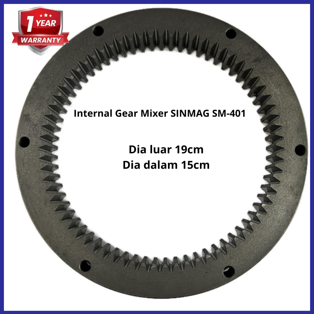 Internal Gear Mixer SINMAG  SM-401 Original