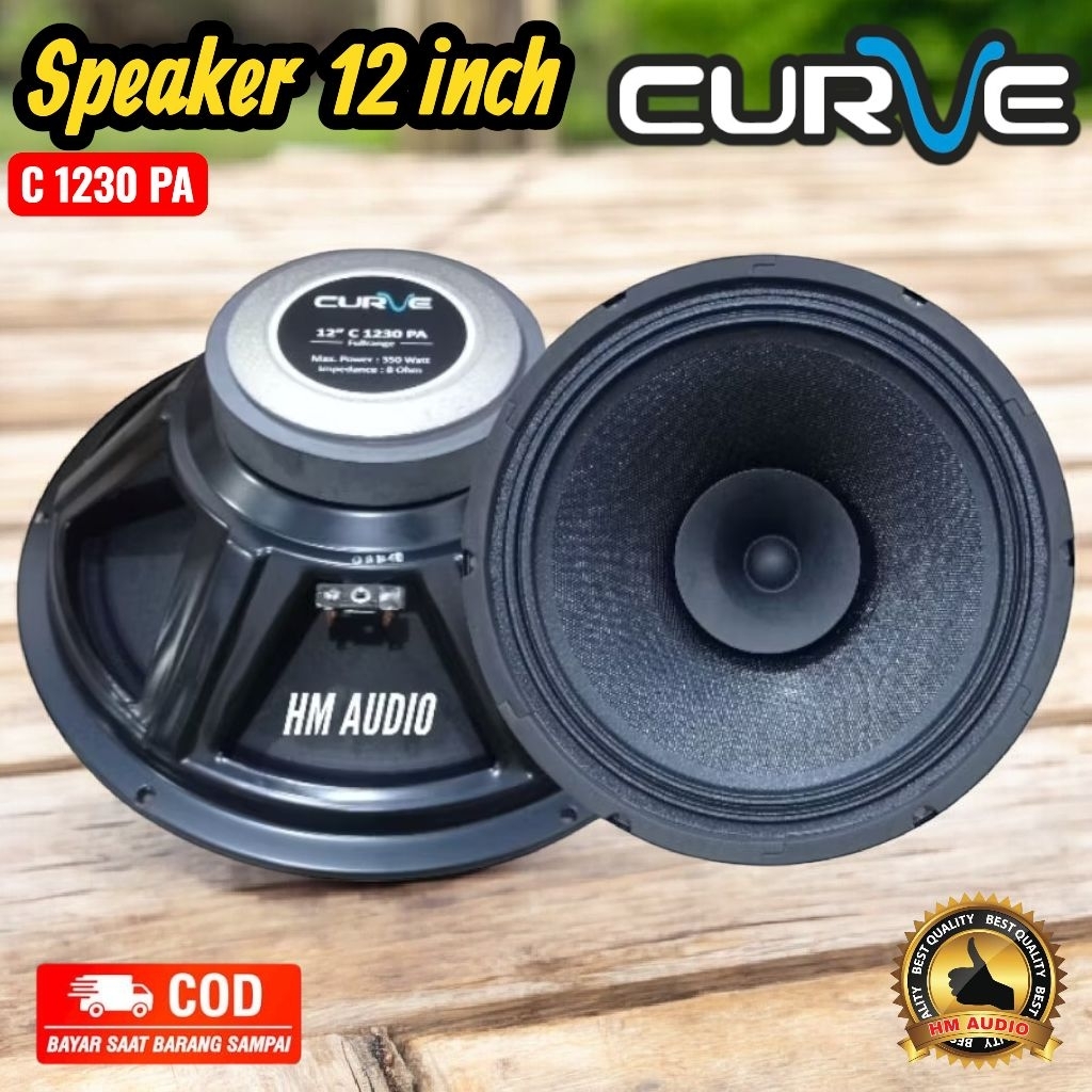 Speaker Curve 12 inch Full Range Curve C-1230-PA (PLS)