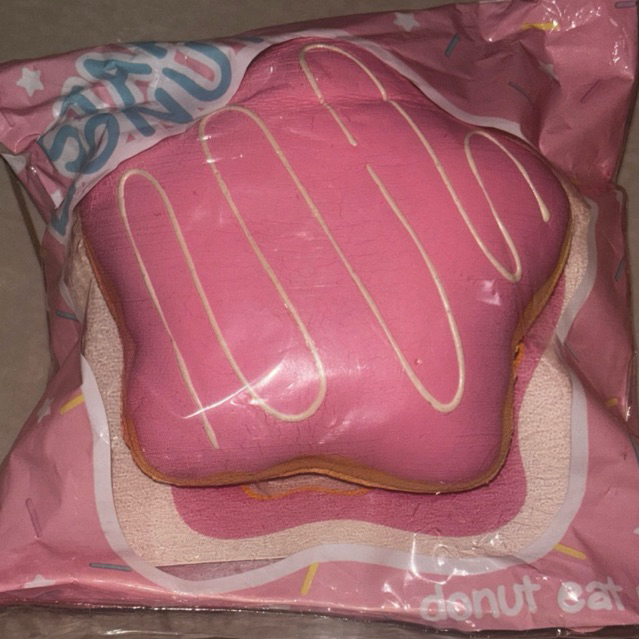 SQUISHY LICENSED MURAH Creamiicandy Star Donut Big Pink