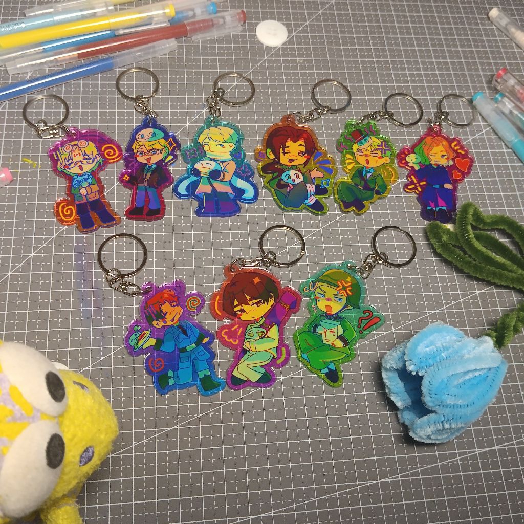 Hetalia Keychains