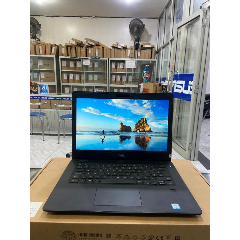 LAPTOP DELL LATITUDE 3490 CORE I5 GEN 8th RAM 16GB SSD 256GB LAYAR 14"INCH TOUCHSCREEN SECOND GARANS
