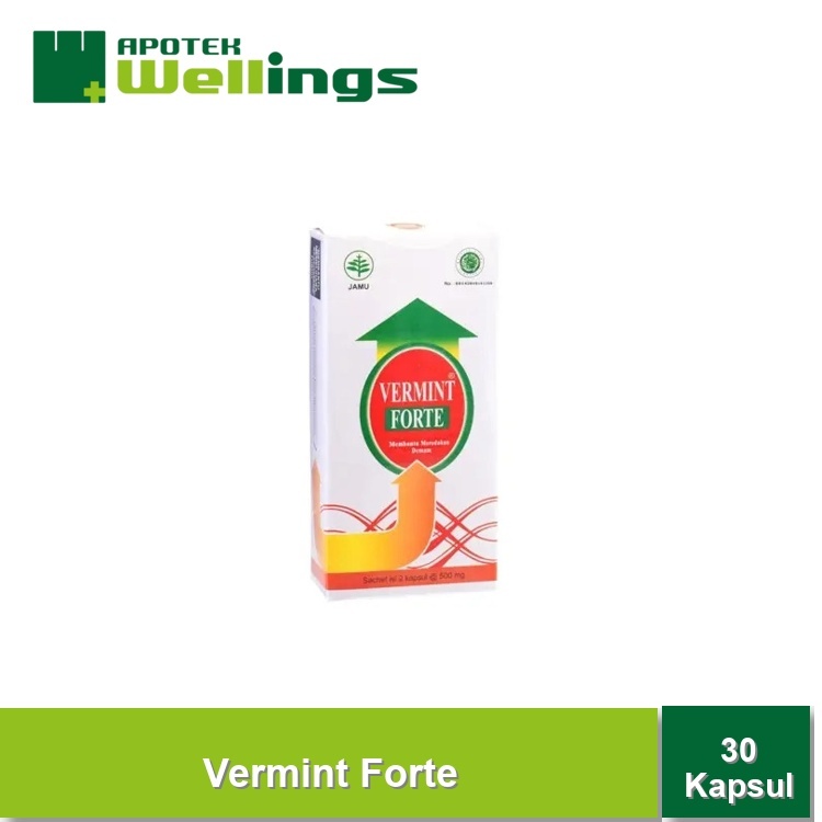 Wellings Vermint Forte 30 Kapsul