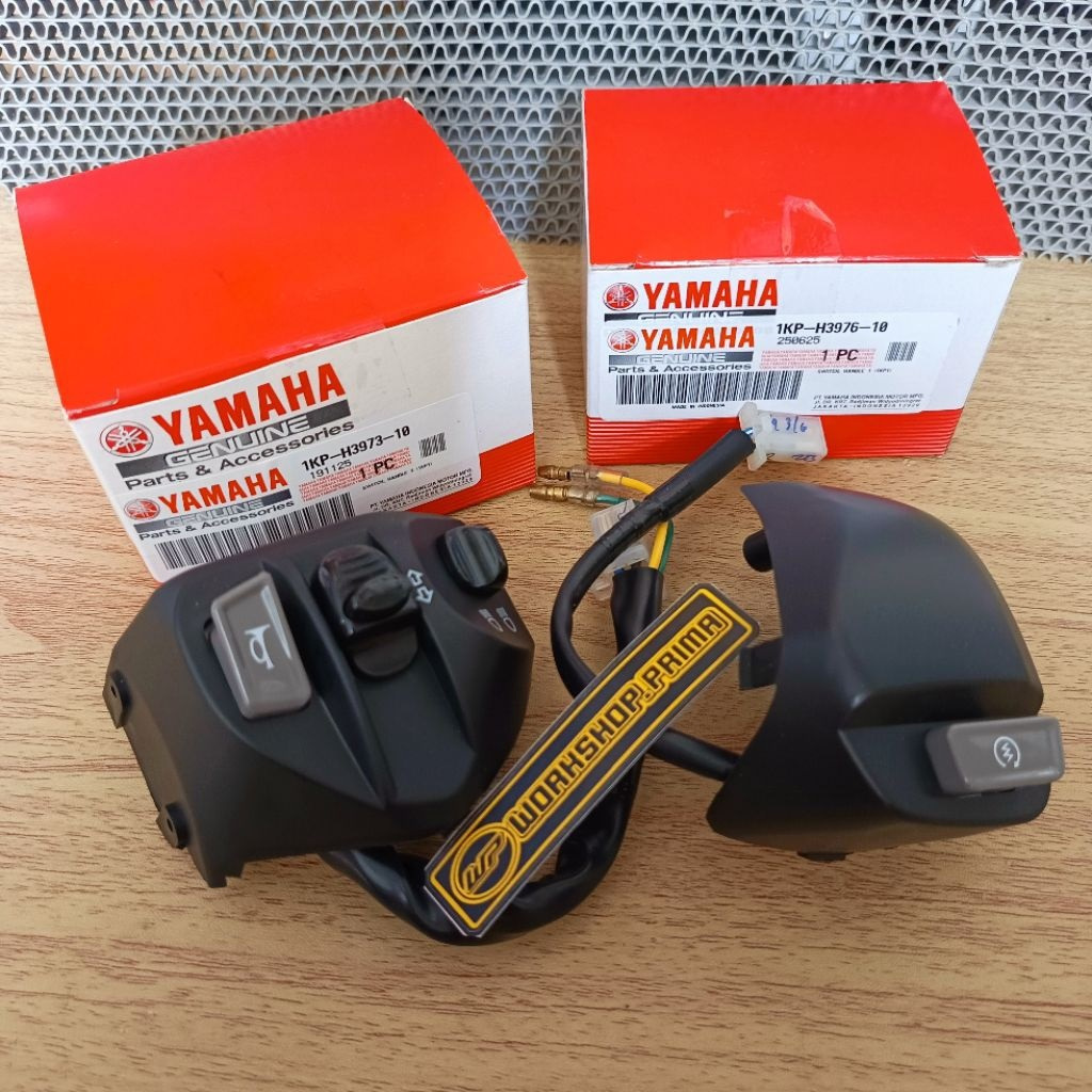 Sakelar Saklar tombol on off lampu kanan kiri Mio J Teen GT Soul GT Mio M3 Z Ori Minda