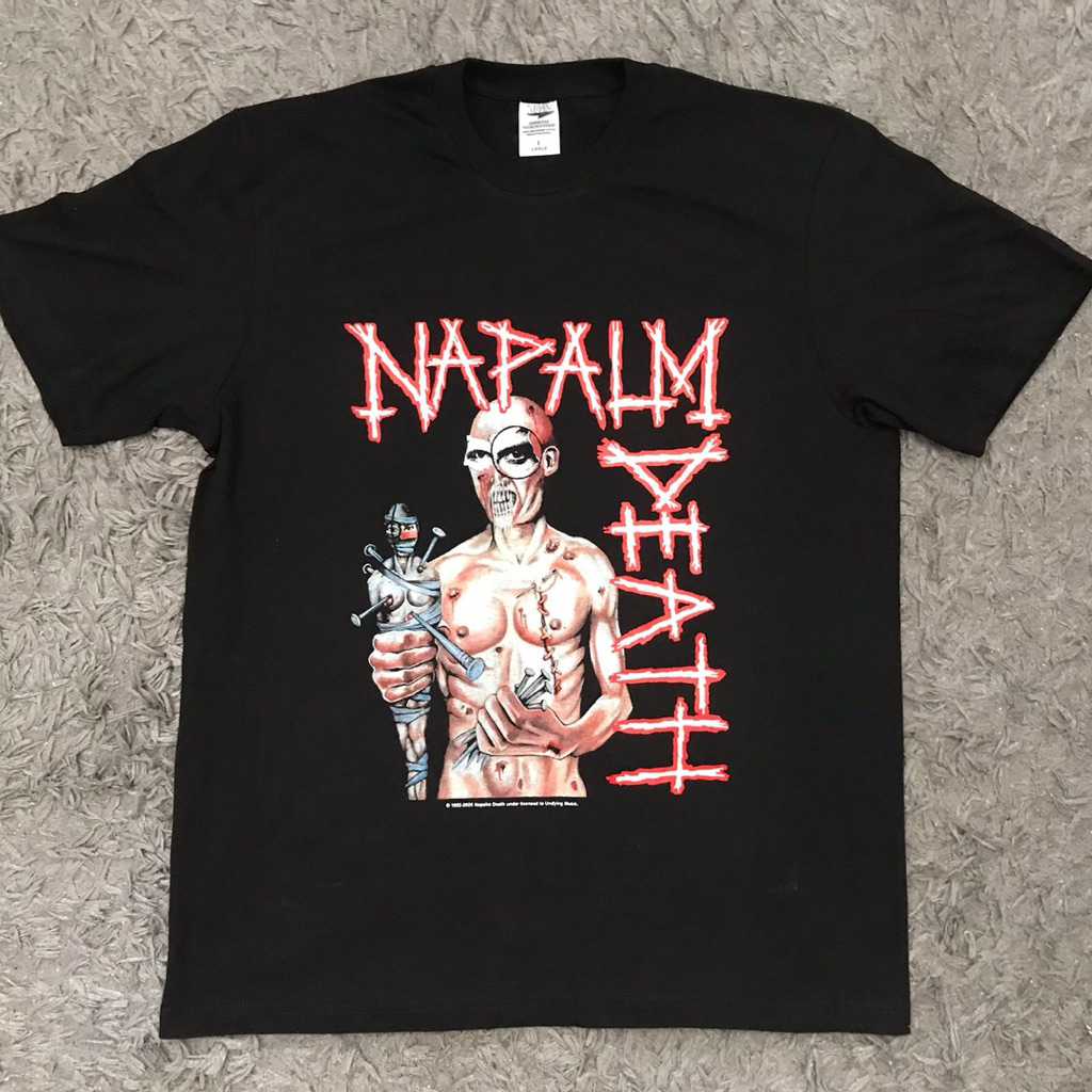 NAPALM DEATH utopia banished - TSHIRT ORIGINAL & BERLICENSI by Undying music