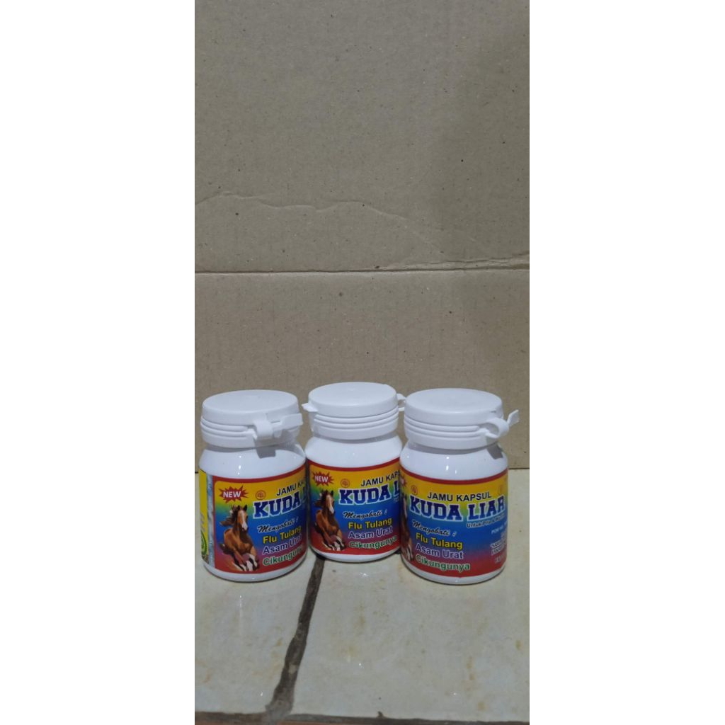 Kapsul Asam Urat Kuda Liar