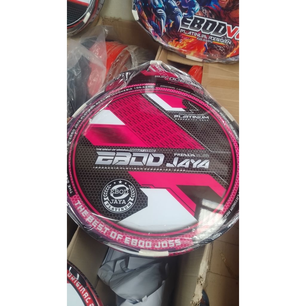 tebok decal PVC original Ebod jaya platinum reborn
