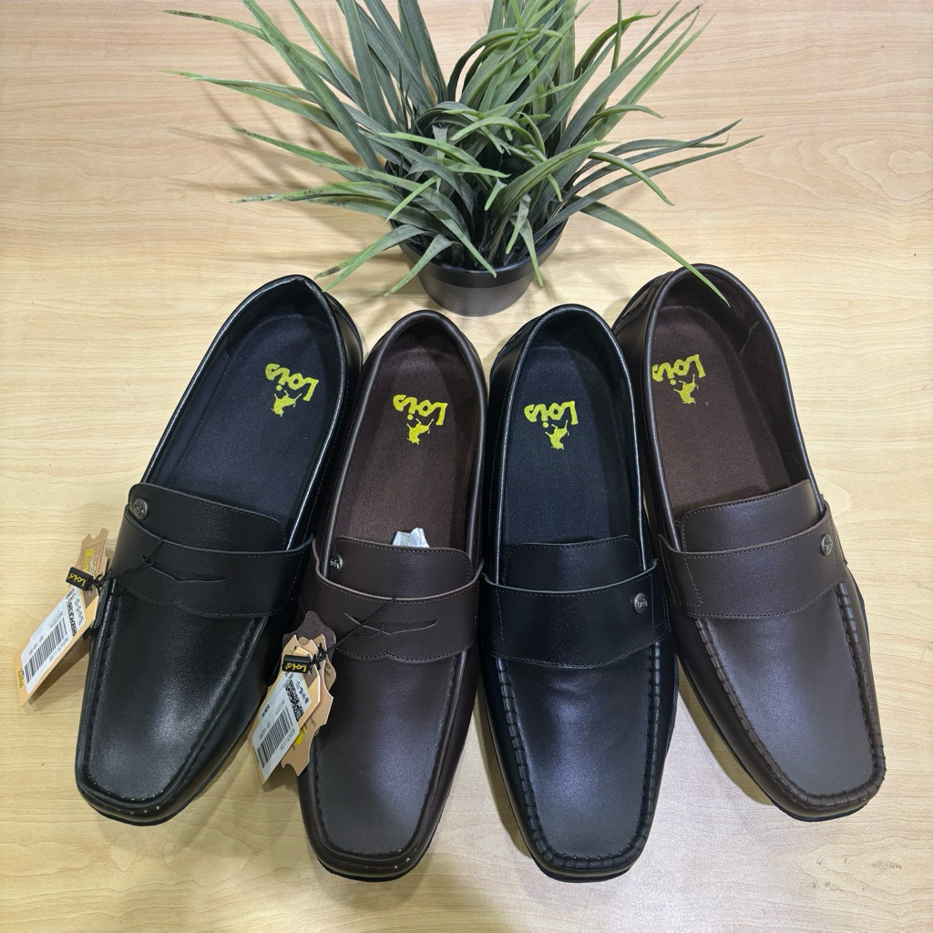 sepatu lois pria terbaru original Bahan 100% kulit