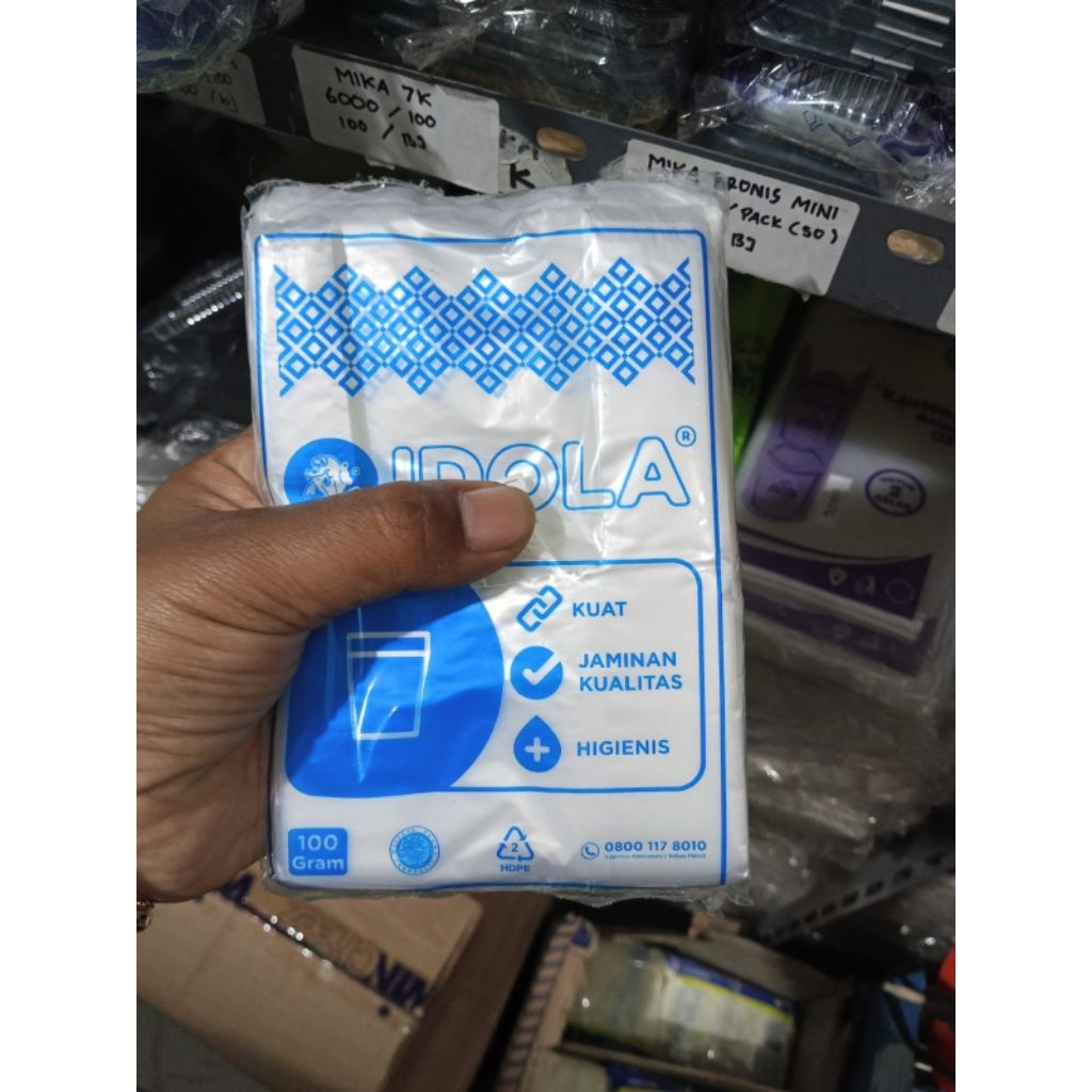 plastik kantong cup kecil