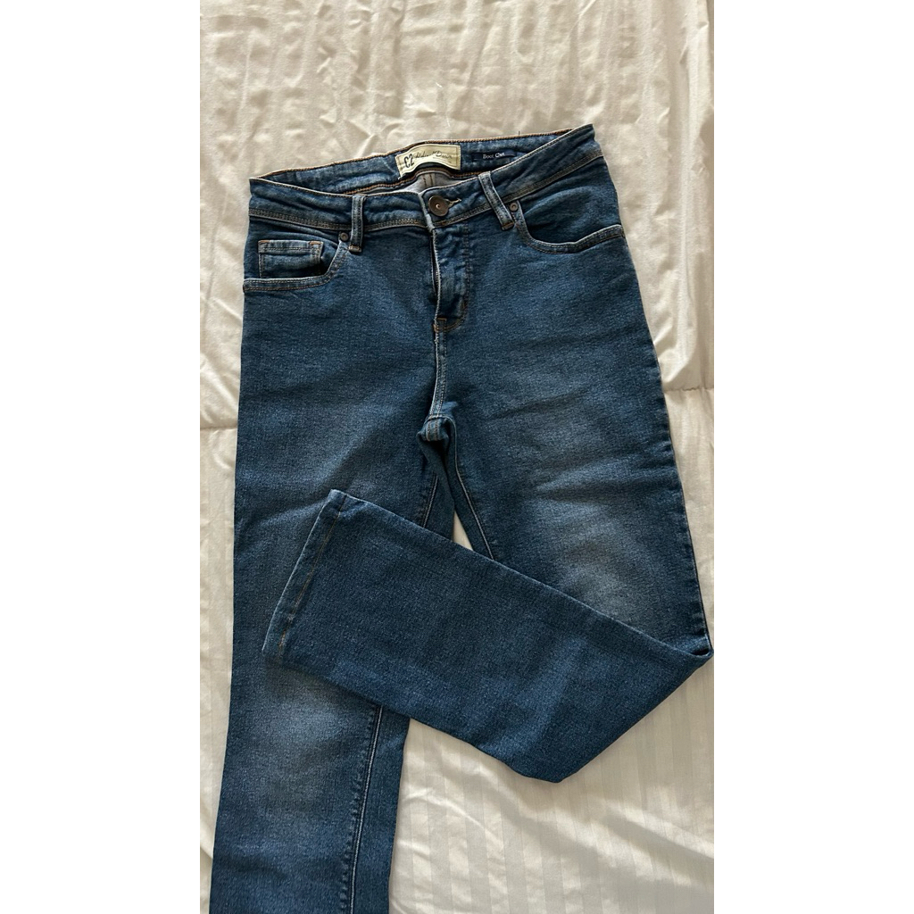 C2 refined denim boot cut