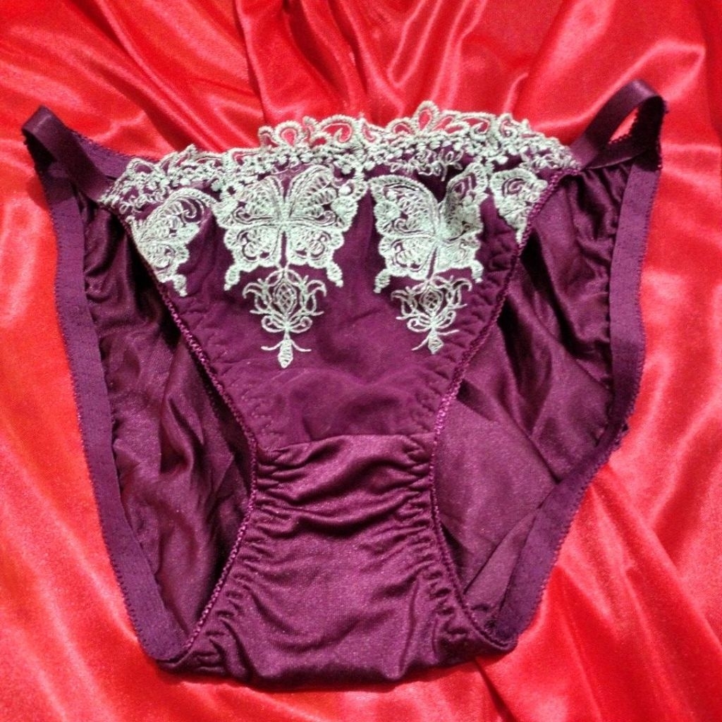 CD satin size M SILKY PURPLE