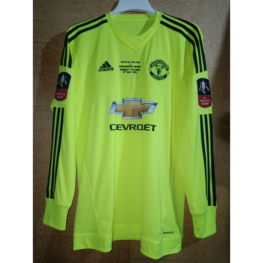 JERSEY MANC UNITED GK LS FINAL FA 2016 ORIGINAL