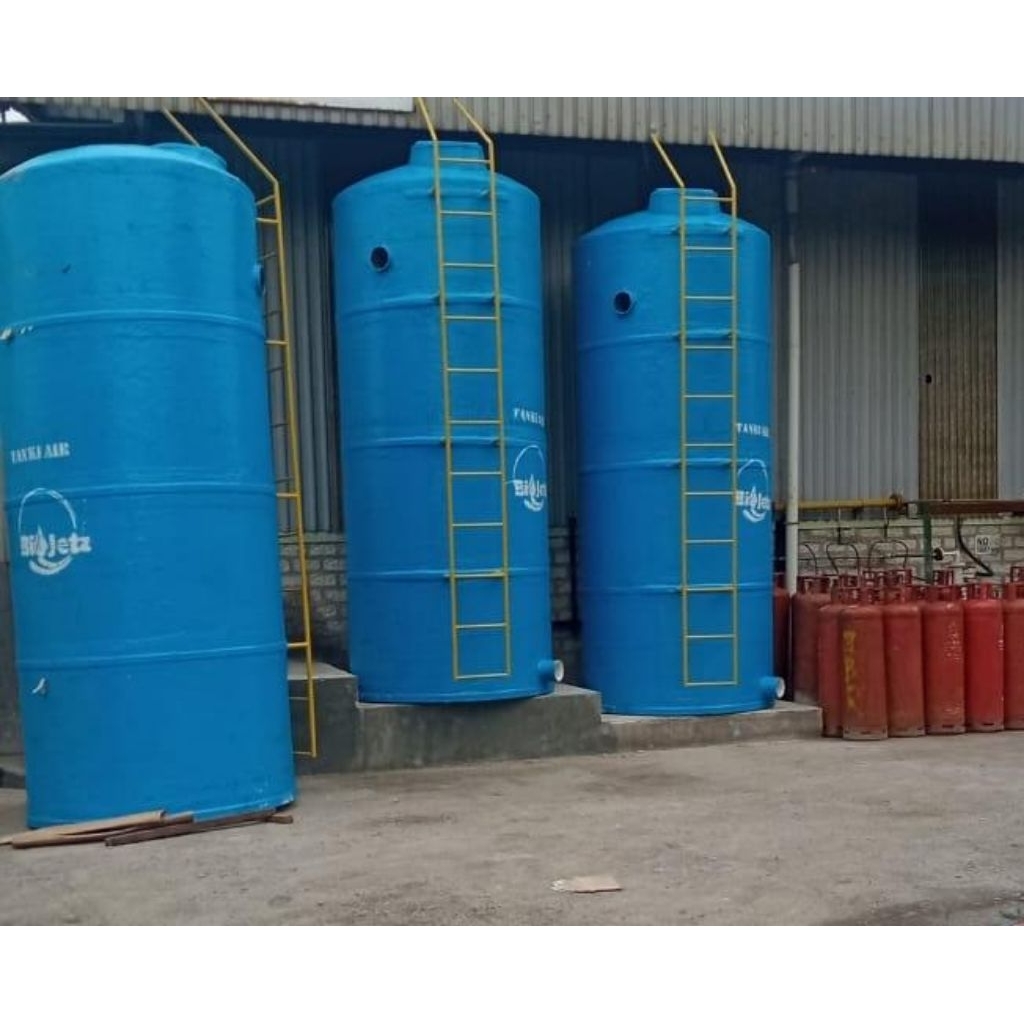 Toren Air, Tangki Air Silinder, Tangki Air Fiberglass, Ground Tank, Penampungan Air Bersih, Bak Air,