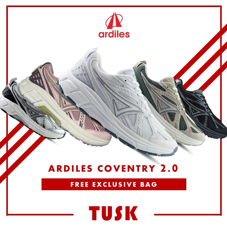Sepatu Ardiles Coventry 2.0 Sepatu Sport Lifestyle Olahraga Jalan Ardiles Sportstyle Pria Wanita