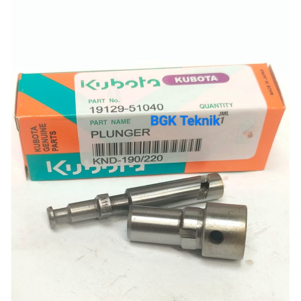 Plunger KND190 KND220 KND250 Kubota Diesel Plunger A116