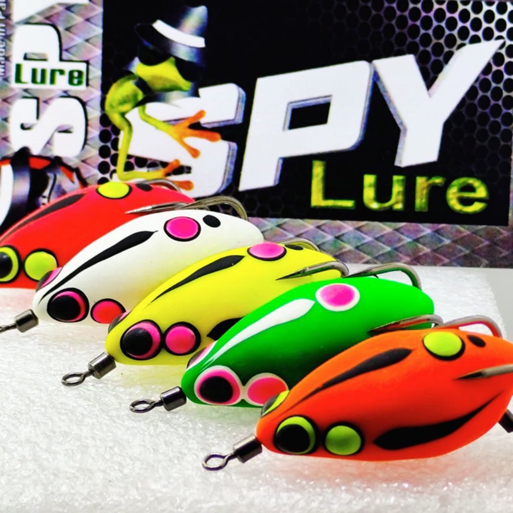 soft frog 3,5 cm/ umpan casting/umpan gabus/umpan toman