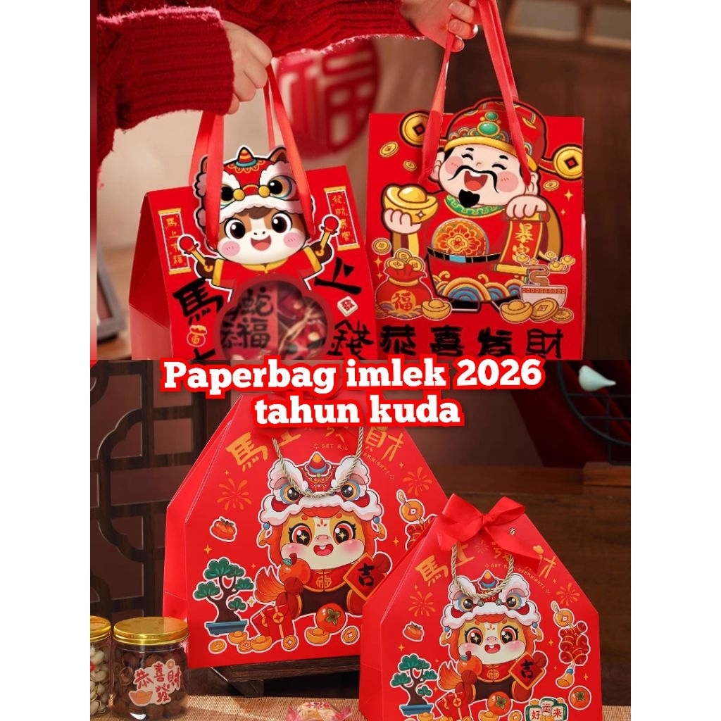 Paper bag imlek 2026 / Hampers imlek / Goodie bag imlek
