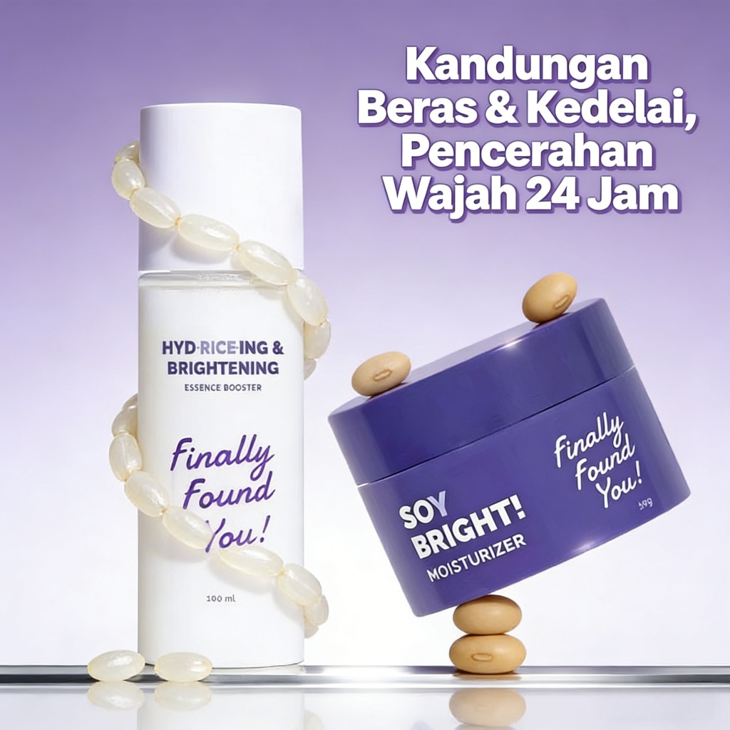 Finally Found You HYDRICEING & BRIGHTENING Toner - Serum Infused Essence Booster Toner Untuk Semua J