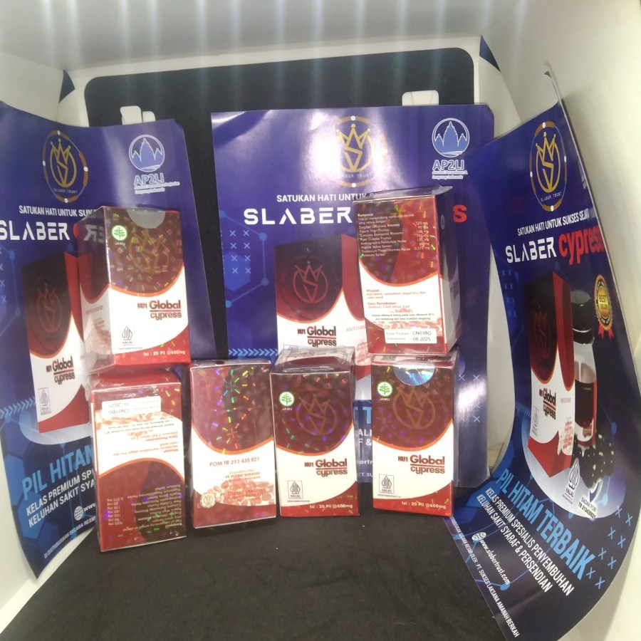 Pil Hitam Slaber NU 1 Global Cypress