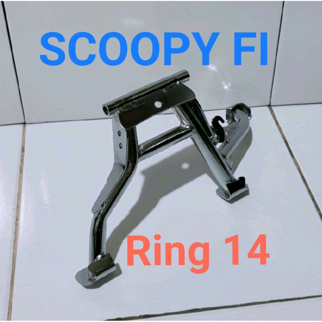STANDAR TENGAH / STANDAR 2 CHROME SCOOPY FI RING 14