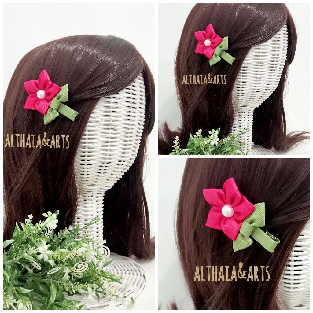 Jepit Rambut Korea Bunga Kecil