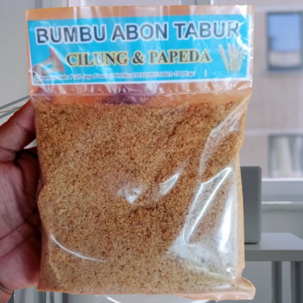 250Gr 250 Gram Bumbu Panir Abon Bawang Cilung Papeda Kualitas Premium Grade A