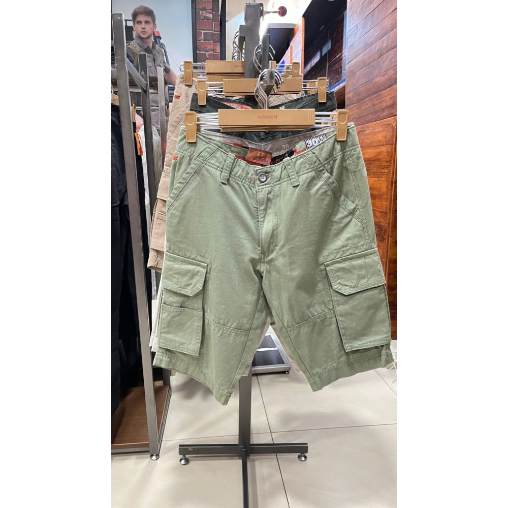 WATCHOUT CELANA CARGO PRIA - CELANA PENDEK PRIA - ORIGINAL