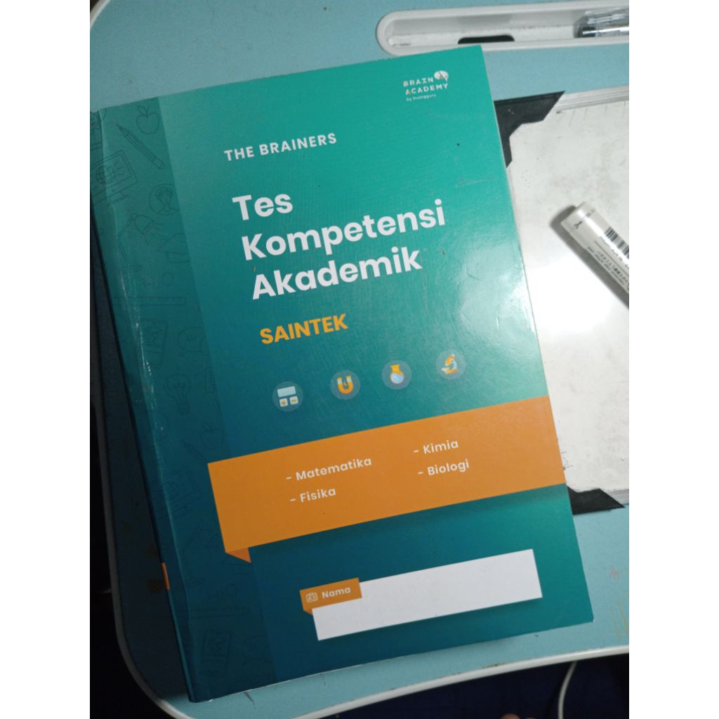 PRELOVED BUKU TKA SAINTEK RUANGGURU | BRAIN ACADEMY | ORIGINAL