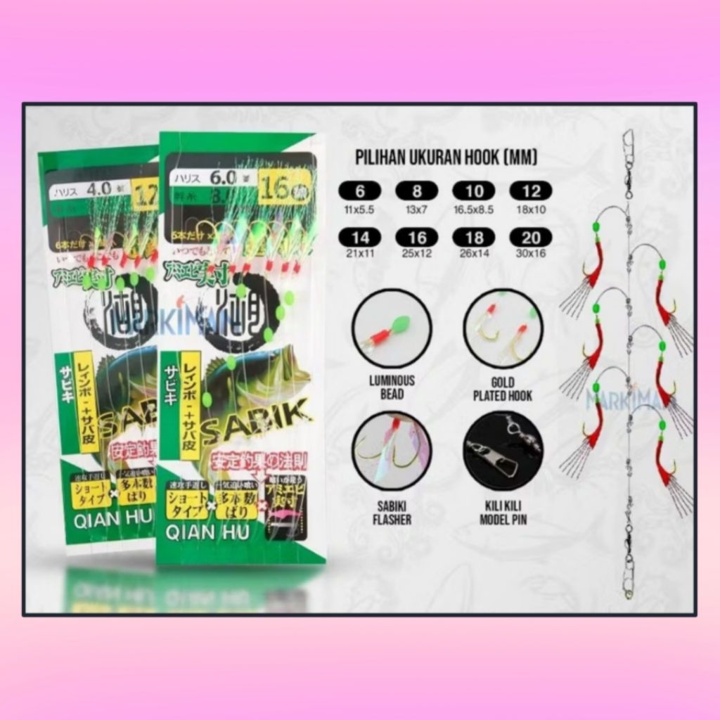 SABIKI | KOTREKAN | 6 PANCING RAWAI BULU
