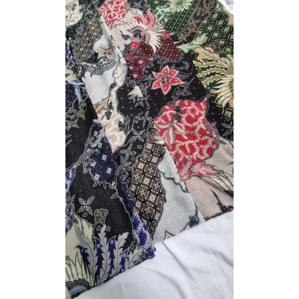 BAHAN BATIK METERAN BATIK BAKAL SERAGAM KANTOR MOTIF WALET