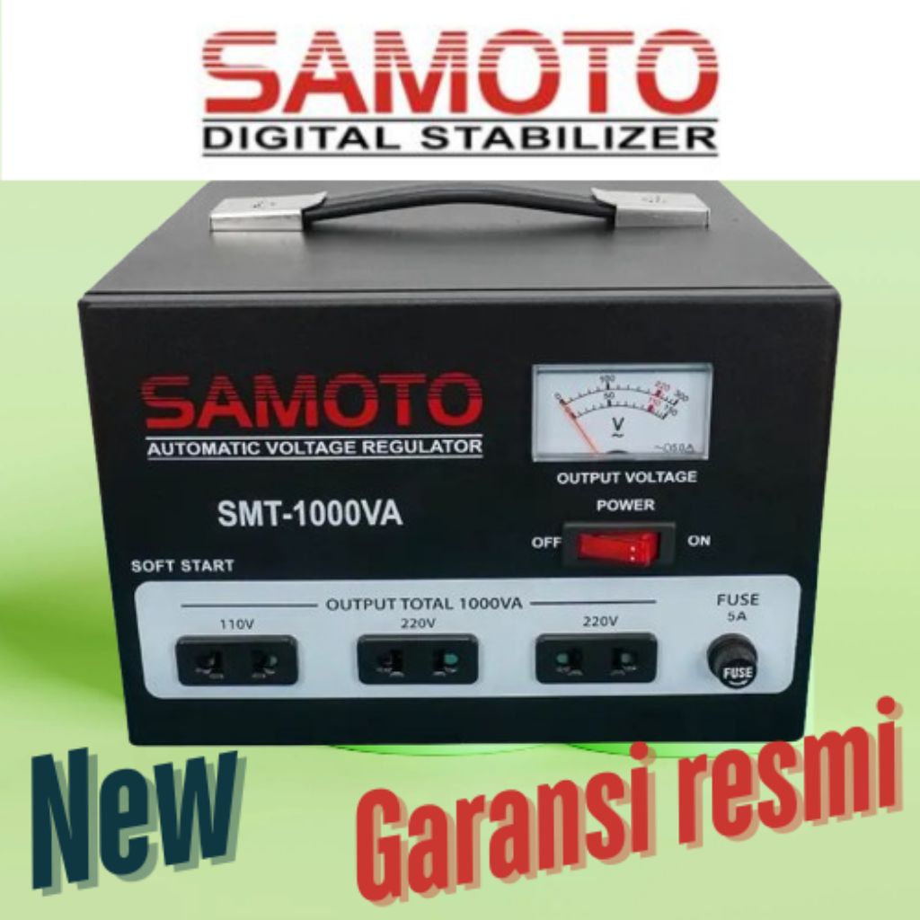 STABILIZER SAMOTO 1000N Single Phase 1000 VA