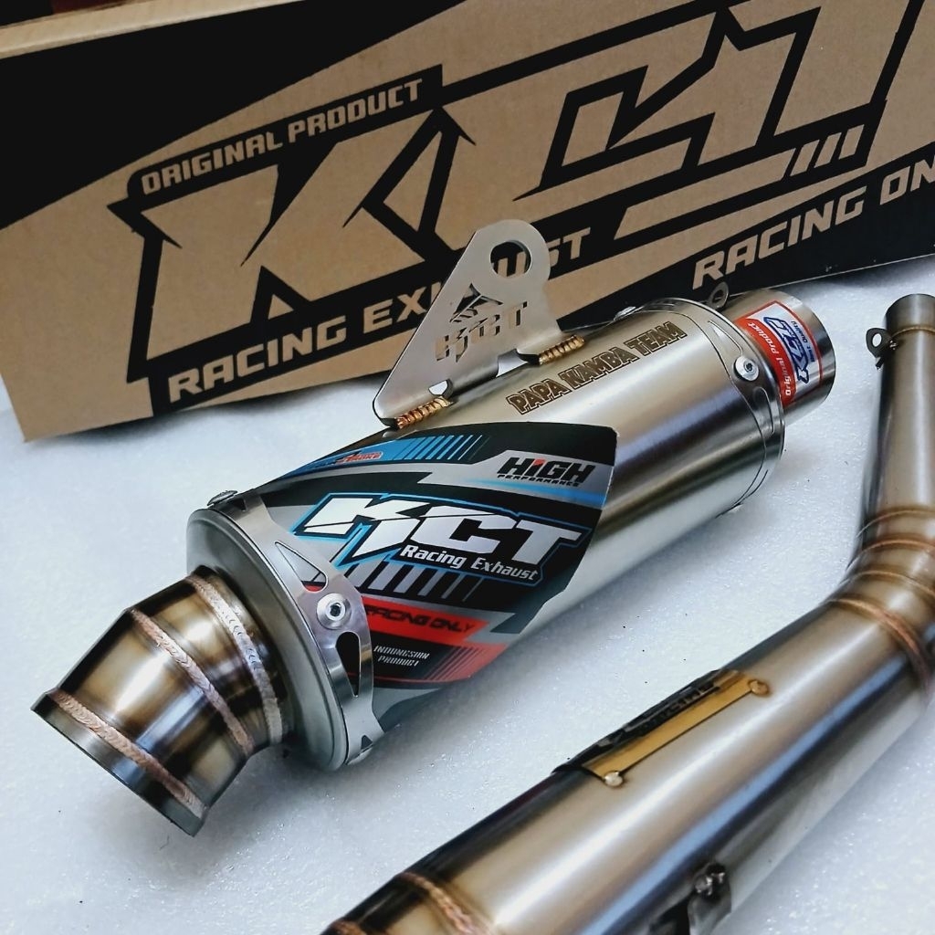 KNALPOT ALL BEBEK JUPITER KHARISMA BLADE ORIGINAL KCT