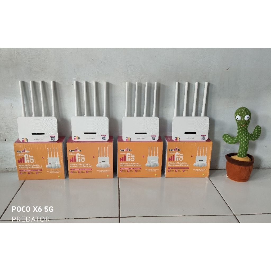 Modem/Router Hifi Air Indosat 4G Kuota 50GB
