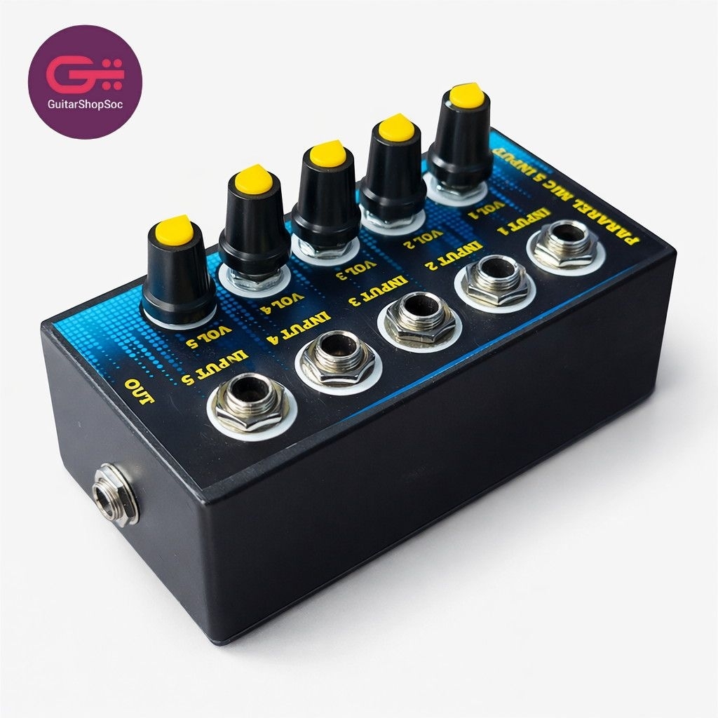 Pararel Mic 5 Input, Volume Terpisah