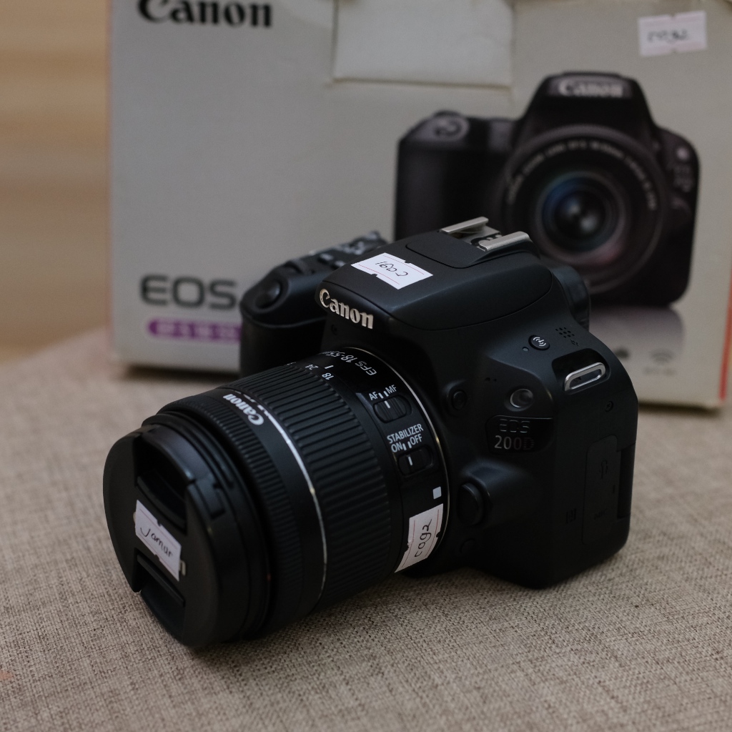CANON 200D FULLSET SECOND CONDITION NORMAL CANON EOS 200 D