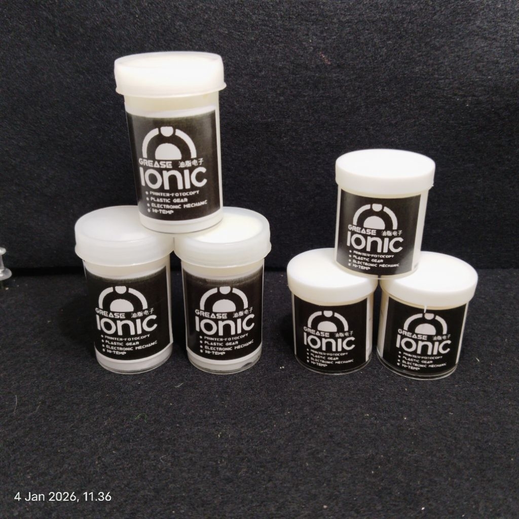 GREASE HI-Temp GEMUK PRINTER FOTOCOPY MECHANIC ELEKTRONIK pelumas grease plastik nylon pvc untk elek