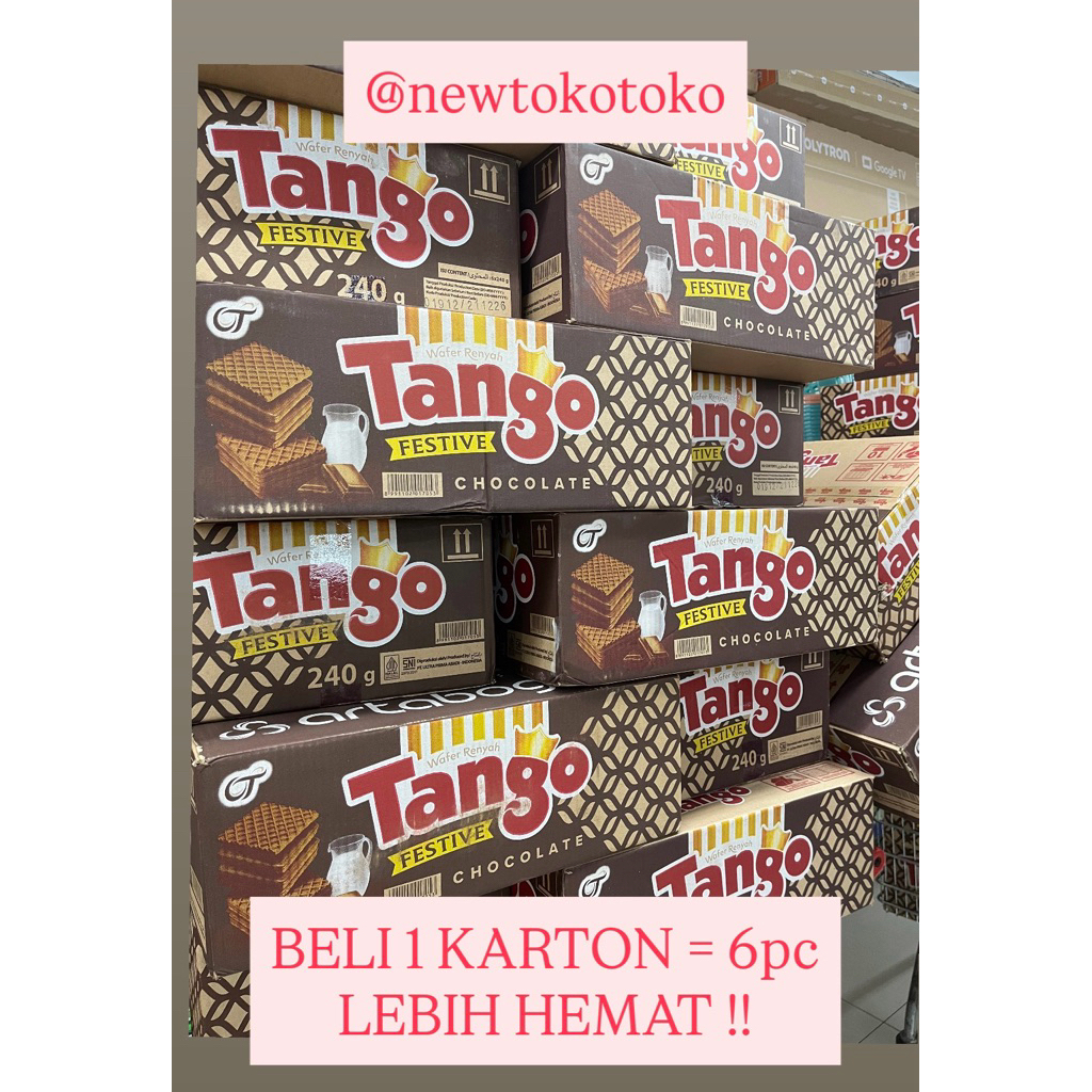 TANGO / MAYASI Wafer Kaleng 1 kardus isi 6pc KHUSUS KARTONAN
