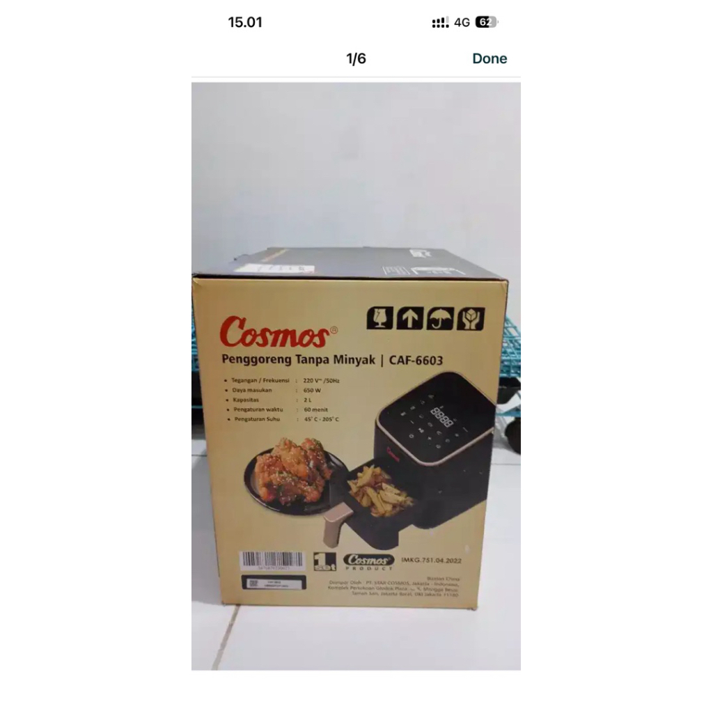 air fryer cosmos