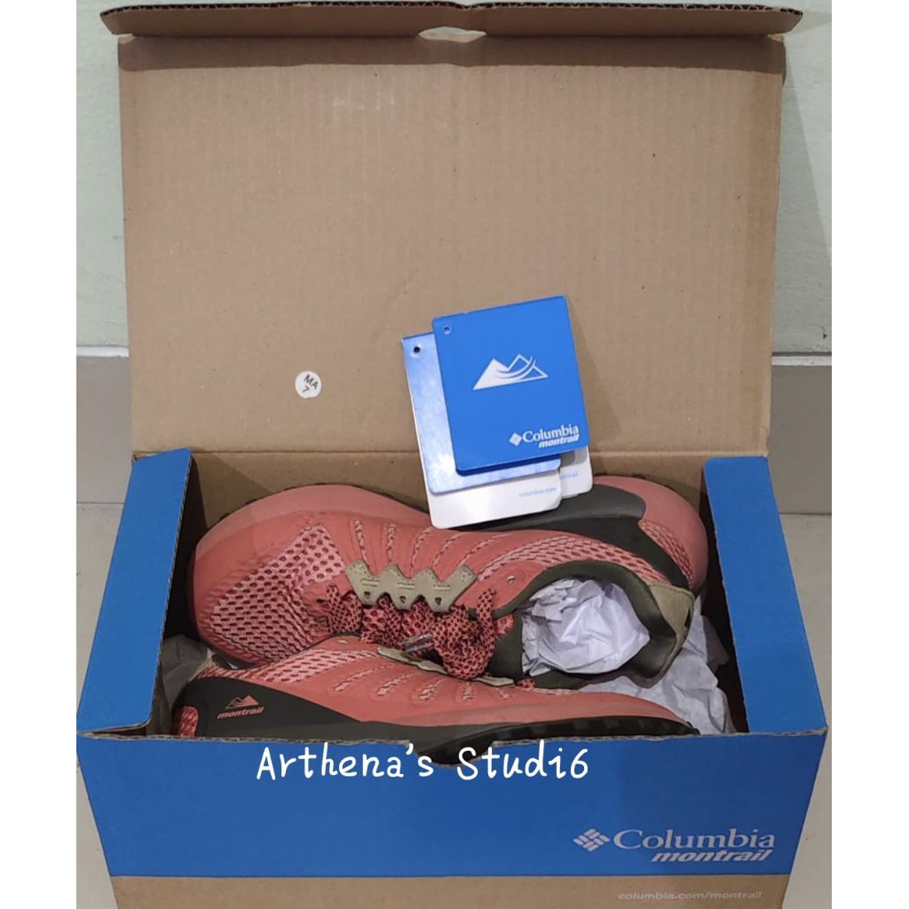 Sepatu columMontrail f.k.t woman series sz 37 (baca deskripsi)